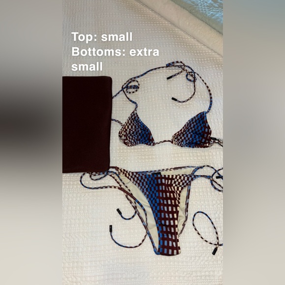 Triangl Vinca bikini in Velle - Picture 3 of 3